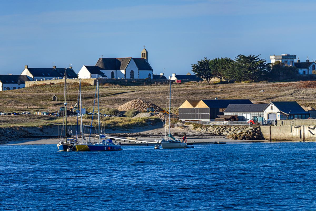 Île de Hoëdic et son port Argol - Morbihan (56)